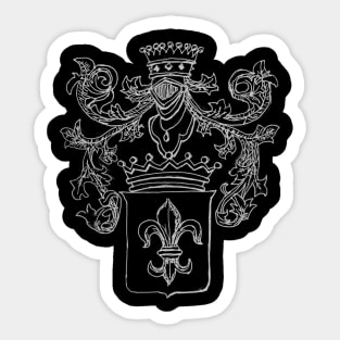 Fantasy coat of arms Sticker